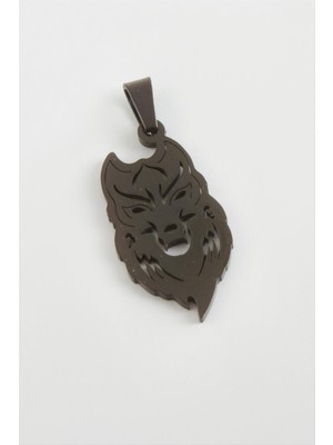 Zero Techmrt Kurt Çelik Kolye Ucu 3 Cm-Siyah