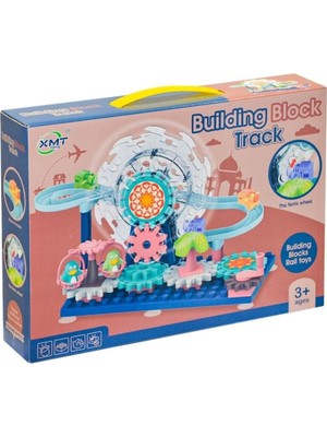paraply Dönme Dolap Lunapark Blok Oyun Seti Kız Erkek Çocuk Oyuncak Eğitici Oyuncaklar
