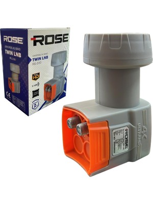 Rose RG-200 2li Lnb (Twin)  0.1db Full Hd