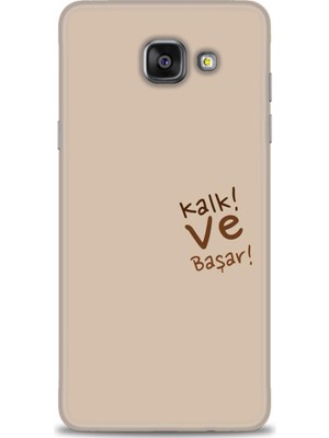 Samsung Galaxy A5 2016 Hd Baskılı Kılıf + Seramik Tam Kaplayan Ekran Koruyucu 168