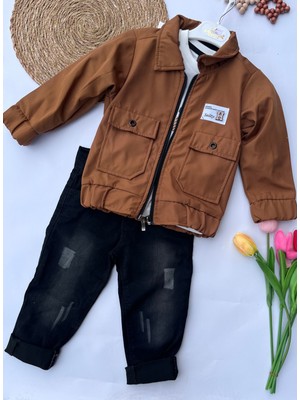 Yuniks Kids 3lü Erkek Bebek Takım