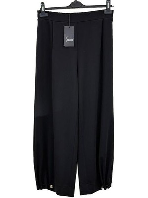 5615 Sentez Paçası Kapsüllü Aura Şalvar Pantolon