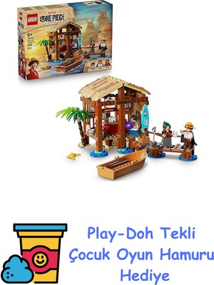 LEGO One Pıece Yel Değirmeni Köyü Kulübesi 75636 – Anime Sever 8 Yaş ve Üzeri Çocuklar Için Koleksiyonluk Model, Yaratıcı Oyuncak Yapım Seti ve Doğum Günü Hediye Fikri + Play-Doh Oyun Hamuru