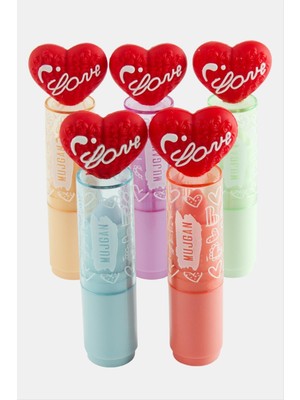 Zero Techmrt Müjgan Love Yazılı Dudak Nemlendirici-Turuncu