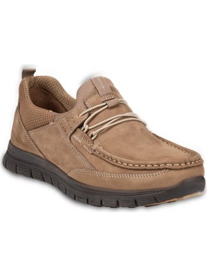 Forelli Tanza 46501-G Kum Erkek Deri Casual Ayakkabı