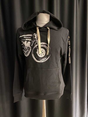 Honda Motorlu Siyah Sweatshırt