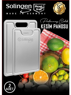 Solingen Çelik Kesim Panosu/levhası/tahtası