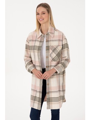 U.S. Polo Assn. Kadın Açık Hakii Tunik 50313874-VR183
