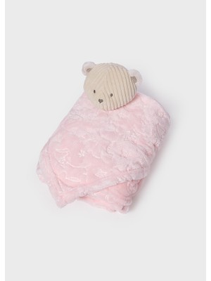 Mayoral Pembe Kız Bebek Uyku Arkadaşı ve Battaniye – Sıcacık & Yumuşacık
