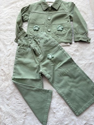 Nurcan Bebe Keten 3 L Ü Kız Takım