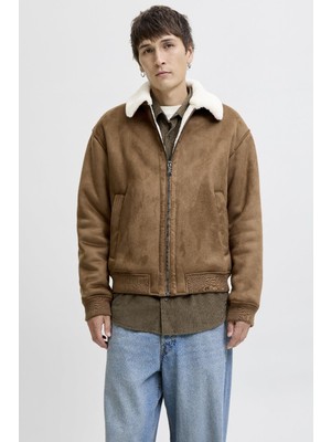 Jack & Jones Erkek Jprccluke Bomber Ceket – Siyah, Yüksek Kalite, Fermuarlı, Uzun Kollu, Günlük Kullanıma Uygun