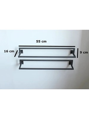 Gelişim Metal FRAME-Ayakkabılık-Modern Tasarım Duvara Monte Raf Ayakkabılık