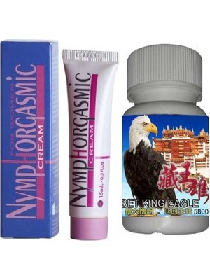 Nymphorgasmic 15 Ml. Cream Kremi + T10 Hapı 10 Luül