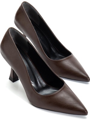 Suins Shoes Suins Cateline Model Kadın Topuklu Metalik Özel Renk Stiletto Ayakkabı