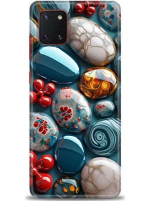 Samsung Galaxy Note 10 Lite Hd Baskılı Kılıf + Seramik Tam Kaplayan Ekran Koruyucu 349