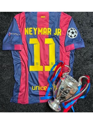 FRAGOLA F.c B.a.r.c.e.l.o.n.a 2015 Şampiyonlar Ligi Finali Neymar Jr. Nostalji Forması