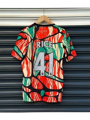 FRAGOLA Arsenal 2024/25 Yeni Sezon Declan Rice Pre Match (Maç Önü Forması)