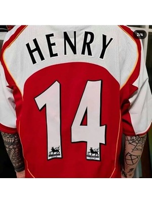 FRAGOLA Arsenal 2002 Sezonu Thierry Henry Özel Nostalji Forması