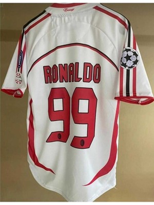 FRAGOLA A.c 2007 Şampiyonlar Ligi Finali Ronaldo Nazario Nostalji Forması