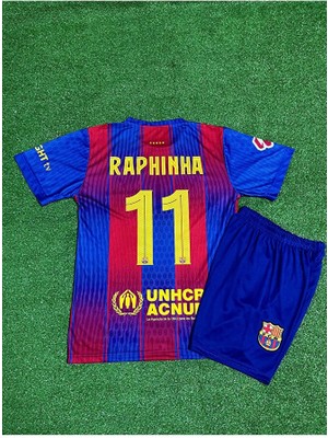 FRAGOLA Barcelona 2025-26 Yeni Sezon Iç Saha Lamine Yamal Çocuk Forması 2'li Set