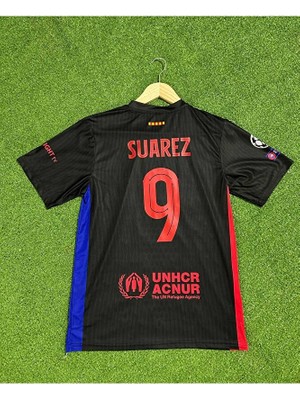 FRAGOLA Barcelona Yeni Sezon Luis Suarez Yetişkin Forması (Black)