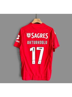 FRAGOLA Kerem Aktürkoğlu Benfica 2024-25 Yeni Sezonu Iç Saha Yetişkin Forması
