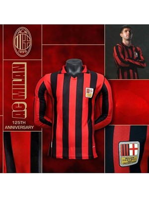 FRAGOLA Milan 125.YILI Özel Tasarımlı Uzun Kollu Yetişkin Forması