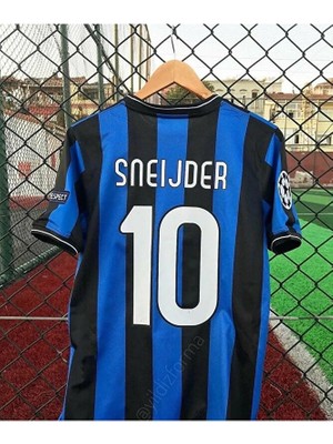 FRAGOLA 2010 Madrid Şampiyonlar Ligi Finali Wesley Sneijder Nostalji Forması