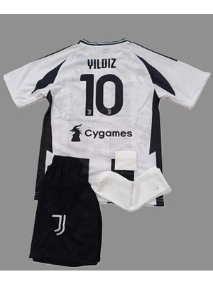 FRAGOLA Kenan Yıldız 10 Numara 2024-25 Sezonu Iç Saha Çocuk Forması 4'lü Set