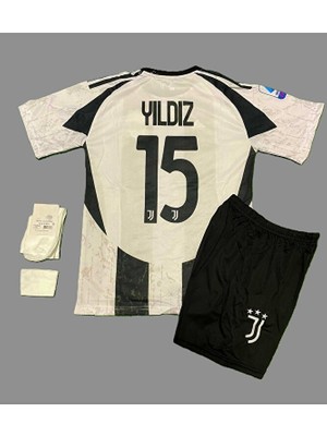 FRAGOLA Kenan Yıldız 15 Numara 2024-25 Sezonu Iç Saha Çocuk Forması 4'lü Set