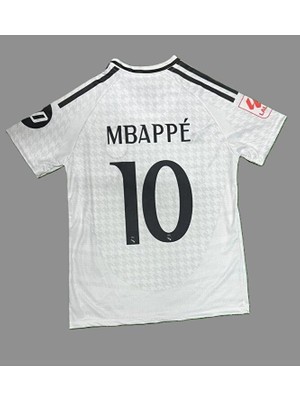 FRAGOLA Mbappe 10 Numara 2024-25 Yeni Sezonu Real Madrid Yetişkin Iç Saha Forması