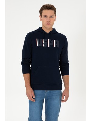 U.s. Polo Assn. Erkek Lacivert Sweatshirt 50308128-VR033