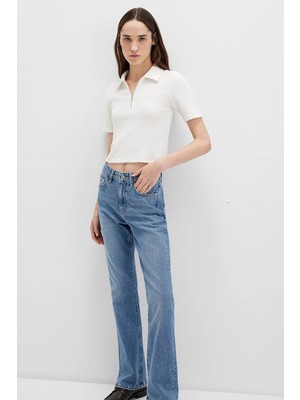 Mavi Ekru Polo Tişört 1613593-70057