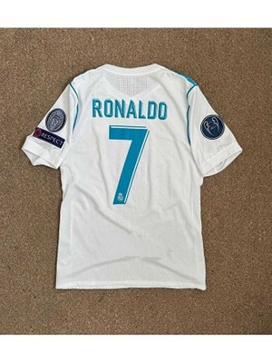 FRAGOLA M.unitedd 2008 Moskova Şampiyonlar Ligi Finali Cristiano Ronaldo Forması (Byz)