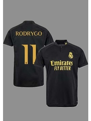 FRAGOLA R'odrygo 2023-24 Sezonu R.madrid Alternatif Yetişkin Forması (Third)1