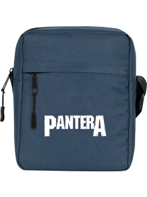 Wakha Pantera Logo Omuz Çantası Lacivert Renk