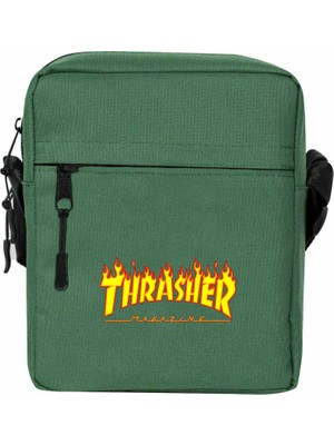 Wakha Trasher Omuz Çantası Yeşil Renk