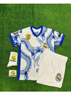 FRAGOLA R.madridd 2024/25 Sezon Yılan Desenli Jude Bellingham Çocuk Forması 4'lü (Armalı)