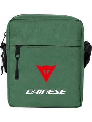 Wakha Dainese Motorsiklet Omuz Çantası Yeşil Renk