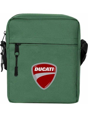 Wakha Ducati Multistrada Logo Omuz Çantası Siyah Renk