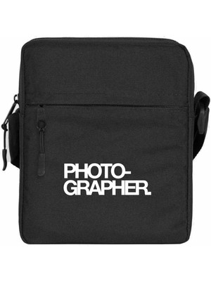 Wakha Photohrapher Omuz Çantası Siyah Renk