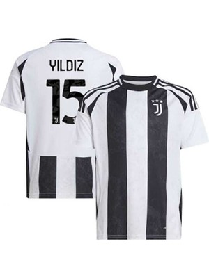 FRAGOLA Juventus 2024/25 Sezonu Kenan Yıldız Iç Saha Forması (15)