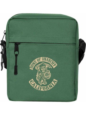 Wakha Sons Of Anarchy California Omuz Çantası Yeşil Renk