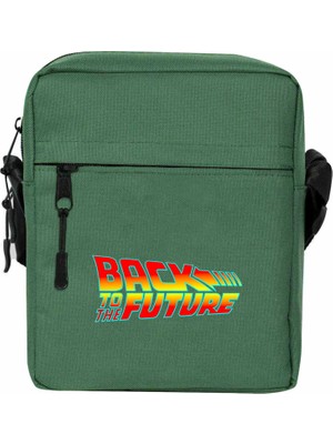 Wakha Back To The Fature-Gelece Dönüş Omuz Çantası Yeşil Renk