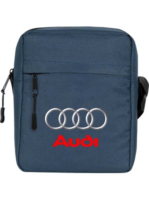 Wakha Audi Logo Omuz Çantası Lacivert Renk