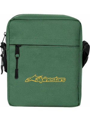Wakha Alpinestars Logo Gold Omuz Çantası Yeşil Renk