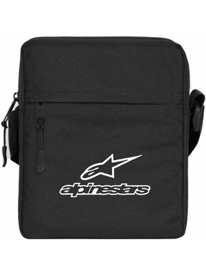 Wakha Alpinestars Logo Text Omuz Çantası Siyah Renk