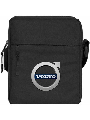 Wakha Volvo Logo Omuz Çantası Siyah Renk