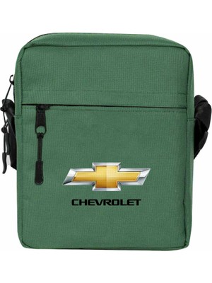 Wakha Chevrolet Logo Omuz Çantası Yeşil Renk