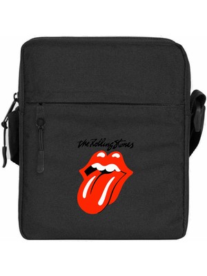 Wakha Rolling Stones Omuz Çantası Siyah Renk